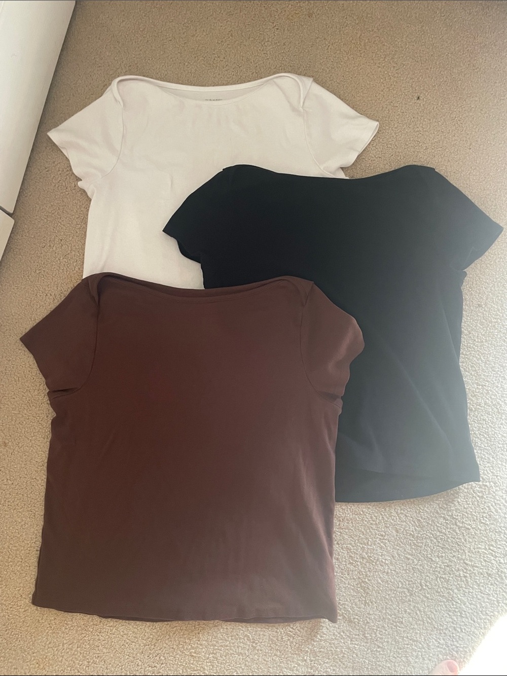 Old Navy Snug Boatneck T-Shirt 2XL Lot of 3